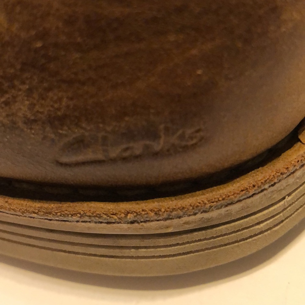Men’s brown leather chukka Clark’s - Picture 10 of 11